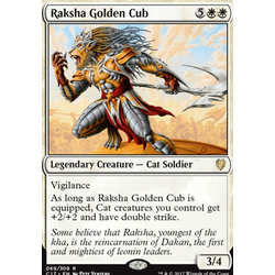 Magic löskort: Commander 2017: Raksha Golden Cub