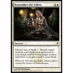 Magic löskort: New Phyrexia: Remember the Fallen
