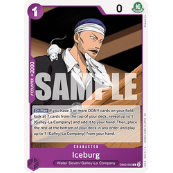 One Piece Löskort: Anime 25th Collection: Iceburg
