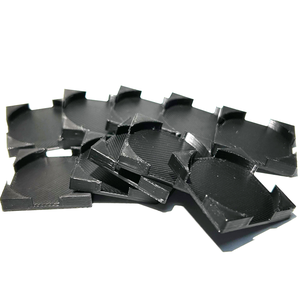 Enchanted Plastics: 25mm round to 25mm Square Slot-in Adapter (10)