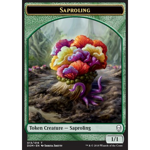 Magic löskort: Dominaria: Saproling Token