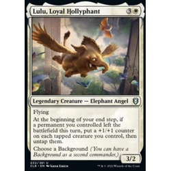 Magic löskort: Commander Legends: Battle for Baldur's Gate: Lulu, Loyal Hollyphant