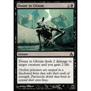 Magic löskort: Guildpact: Douse in Gloom