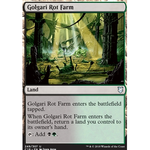 Magic löskort: Commander 2018: Golgari Rot Farm