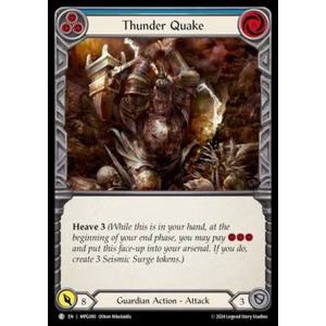 FaB Löskort: Mastery Pack: Guardian: Thunder Quake (Blue)