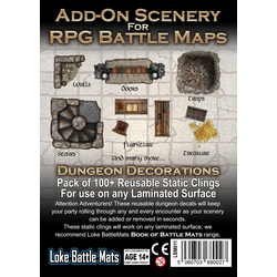 Add-On Scenery for RPG Battle Maps - Dungeon Decorations