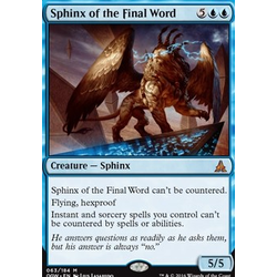 Magic löskort: Oath of the Gatewatch: Sphinx of the Final Word (Japansk) (Foil)