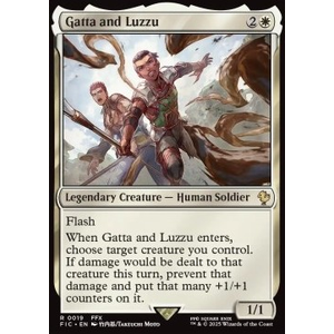 Magic löskort: Magic: The Gathering - FINAL FANTASY: Commander: Gatta and Luzzu