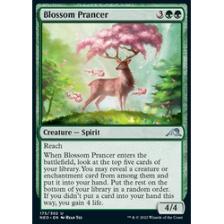 Magic löskort: Kamigawa: Neon Dynasty: Blossom Prancer