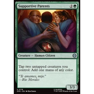 Magic löskort: Magic: the Gathering: Marvel's Spider-Man: Supportive Parents