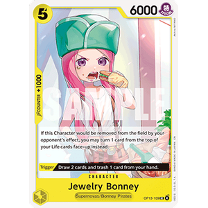 One Piece Löskort: Carrying on his Will: Jewelry Bonney