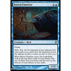 Magic löskort: The List: Raven Familiar