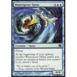 Magic löskort: Duel Decks: Jace vs Chandra: Waterspout Djinn