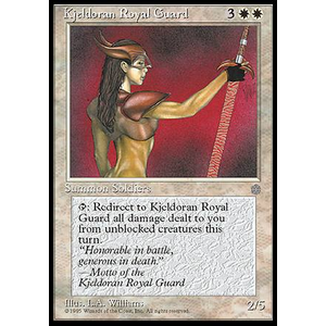 Magic löskort: Ice Age: Kjeldoran Royal Guard