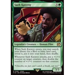 Magic löskort: Magic: The Gathering - FINAL FANTASY: Sazh Katzroy