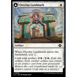 Magic löskort: The Lost Caverns of Ixalan: Oteclan Landmark // Oteclan Levitator