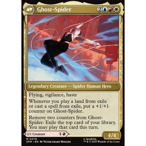 Magic löskort: Magic: the Gathering: Marvel's Spider-Man: Gwen Stacy // Ghost-Spider