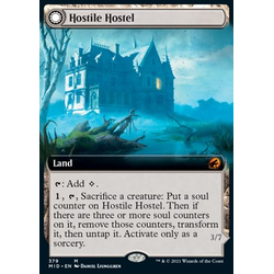 Magic löskort: Innistrad: Midnight Hunt: Dire-Strain Rampage (alternative art)