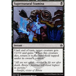 Magic löskort: Masters 25: Supernatural Stamina (Foil)