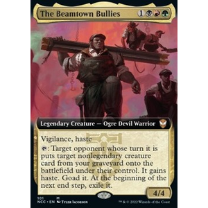 Magic löskort: Commander: Streets of New Capenna: Beamtown Bullies (alternative art) (Foil)