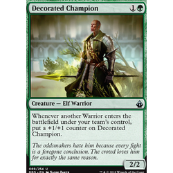 Magic löskort: Battlebond: Decorated Champion