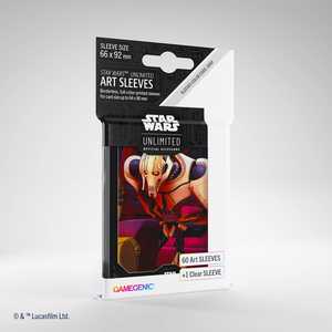 Card Sleeves Standard Art "Star Wars: Unlimited - General Grievous" (60) (GameGenic)