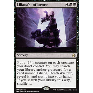 Magic löskort: Amonkhet: Liliana's Influence
