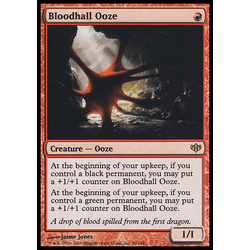 Magic löskort: Conflux: Bloodhall Ooze (Foil)
