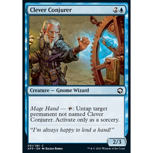 Magic löskort: Adventures in the Forgotten Realms: Clever Conjurer