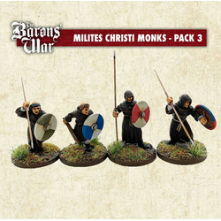 Milites Christi Monks - Pack #3 (4)