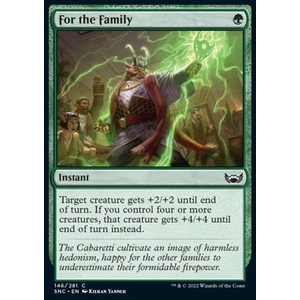 Magic löskort: Streets Of New Capenna: For the Family