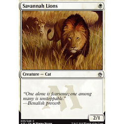 Magic löskort: Masters 25: Savannah Lions