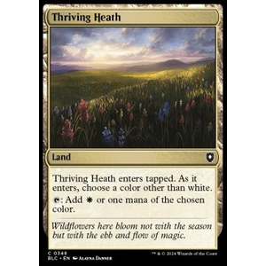 Magic löskort: Commander: Bloomburrow: Thriving Heath