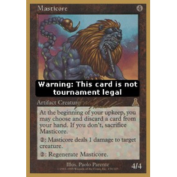 Magic löskort: World Cup Decks: Masticore