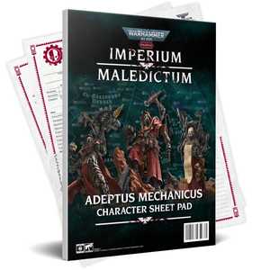 Imperium Maledictum: Adeptus Mechanicus Character Sheet Pad