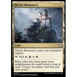 Magic löskort: Commander: March of the Machine: Mystic Monastery