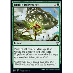 Magic löskort: Commander 2019: Druid's Deliverance