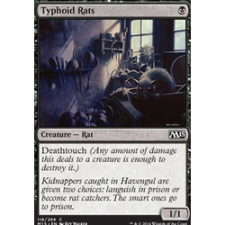Magic löskort: M15: Typhoid Rats