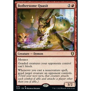 Magic löskort: Commander Legends: Battle for Baldur's Gate: Bothersome Quasit