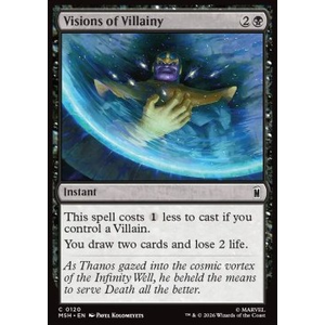 Magic löskort: Marvel Super Heroes: Visions of Villainy