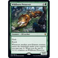 Magic löskort: Throne of Eldraine: Wildborn Preserver