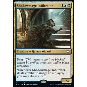 Magic löskort: Commander: Streets of New Capenna: Shadowmage Infiltrator