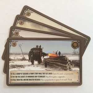 Scythe: Kickstarter Promo Pack #1 - 4 Promo Encounter Cards (EN)