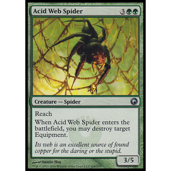 Magic löskort: Scars of Mirrodin: Acid Web Spider