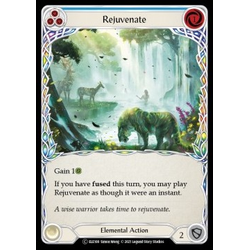 FaB Löskort: Tales of Aria Unlimited: Rejuvenate (Blue) (Rainbow Foil)