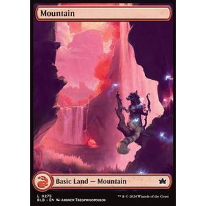 Magic löskort: Bloomburrow: Mountain (V.2)