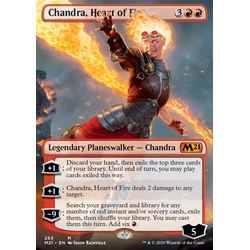 Magic löskort: Core Set 2021: Chandra, Heart of Fire (alternative art)