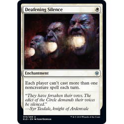 Magic löskort: Throne of Eldraine: Deafening Silence