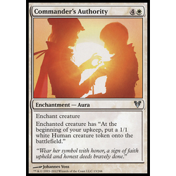 Magic löskort: Avacyn Restored: Commander's Authority