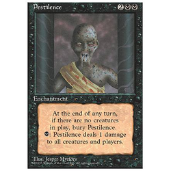 Magic löskort: 4th Edition: Pestilence